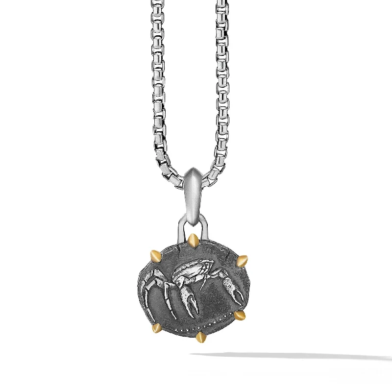 Elegant necklaces and pendants with onyx stones for a sleek, polished look-David Yurman   Necklaces & Pendant in Silver and 18-Karat Yellow Gold