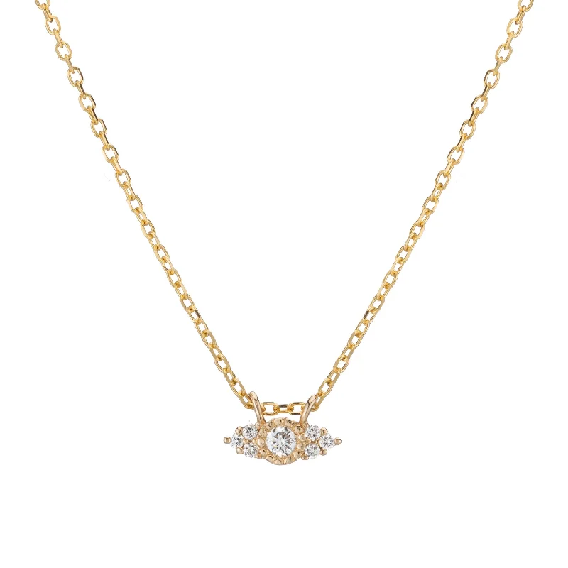 Necklaces and pendants with custom engravings for a personal, meaningful gift-Diamond Dolce Necklace