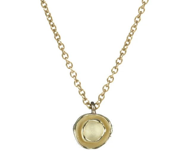 Stunning necklaces and pendants with ruby gemstones for a luxurious red hue-NEW! Oyster Pod Necklace in 18k Gold Vermeil by Sarah Richardson