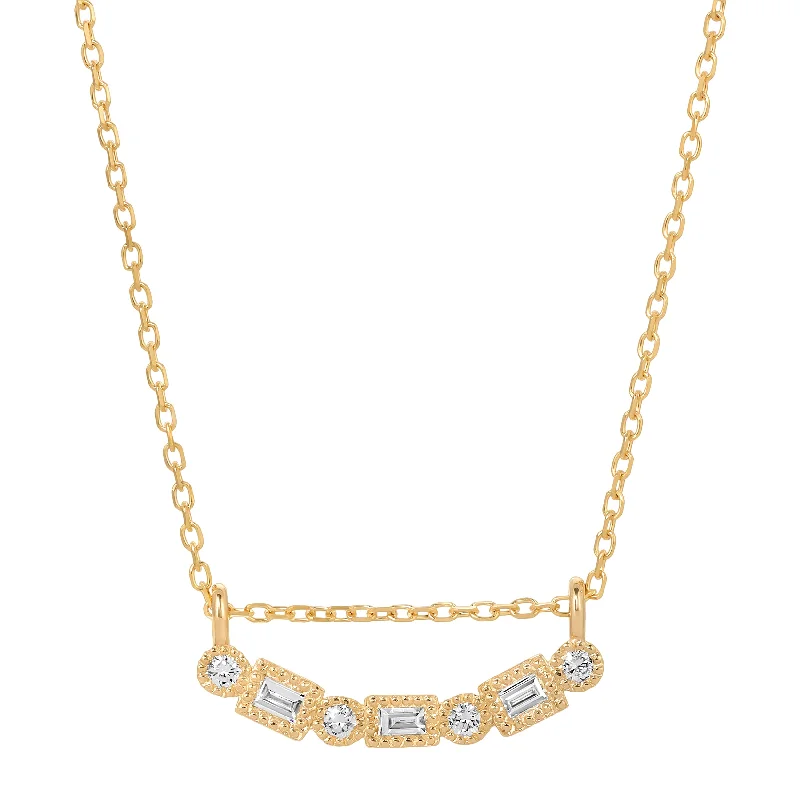 Best necklaces and pendants with layered designs for a chic, stacked look-Diamond Fusion Necklace