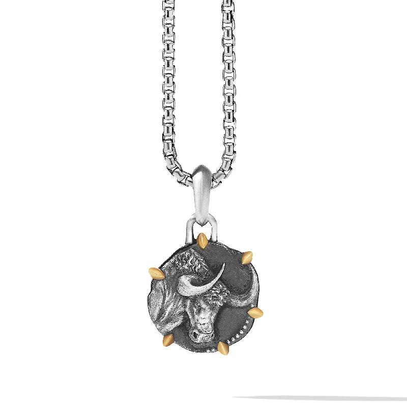 Best necklaces and pendants with vintage lockets for a nostalgic, sentimental look-David Yurman   Necklaces & Pendant in Silver and 18-Karat Yellow Gold