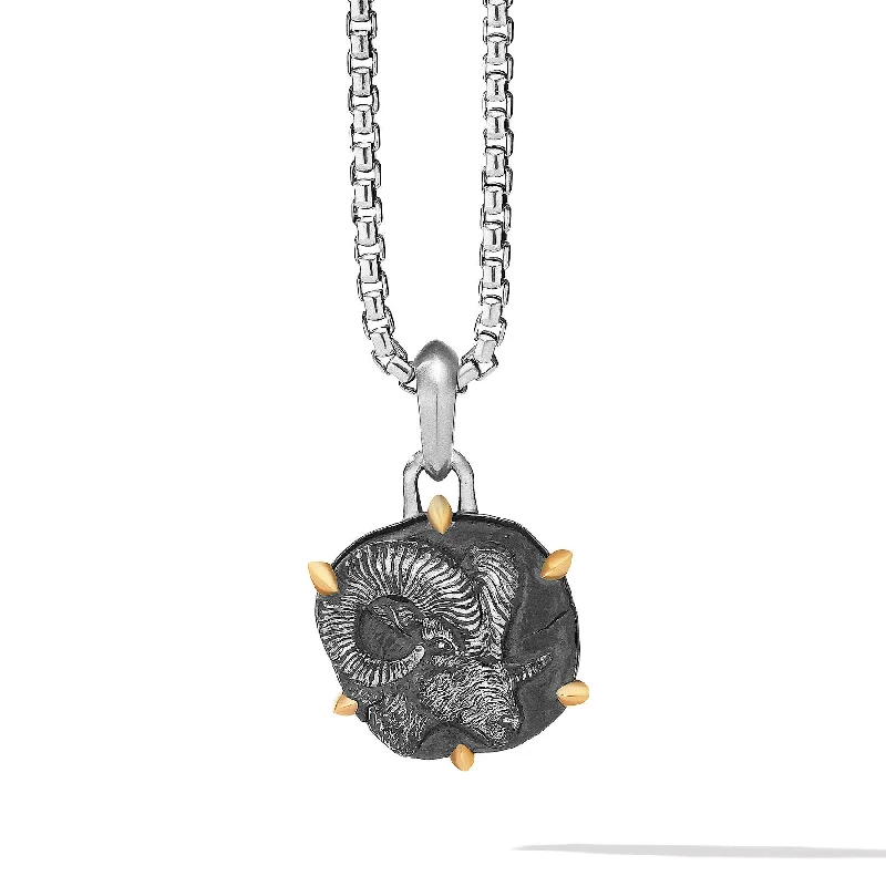 Necklaces and pendants with angel wing motifs for a spiritual, meaningful design-David Yurman   Necklaces & Pendant in Silver and 18-Karat Yellow Gold