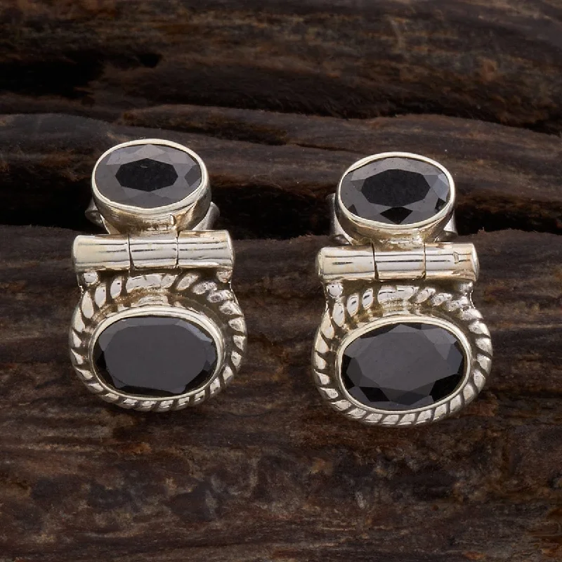 Best hoop earrings with blackened metal for an edgy and bold appearance-92.5 Silver Earring 162962