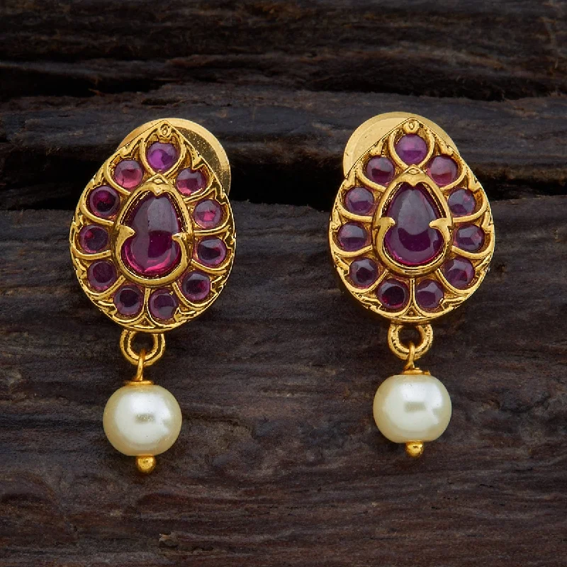 Best hoop earrings with gold for a luxurious and timeless look-Antique Earring 146284