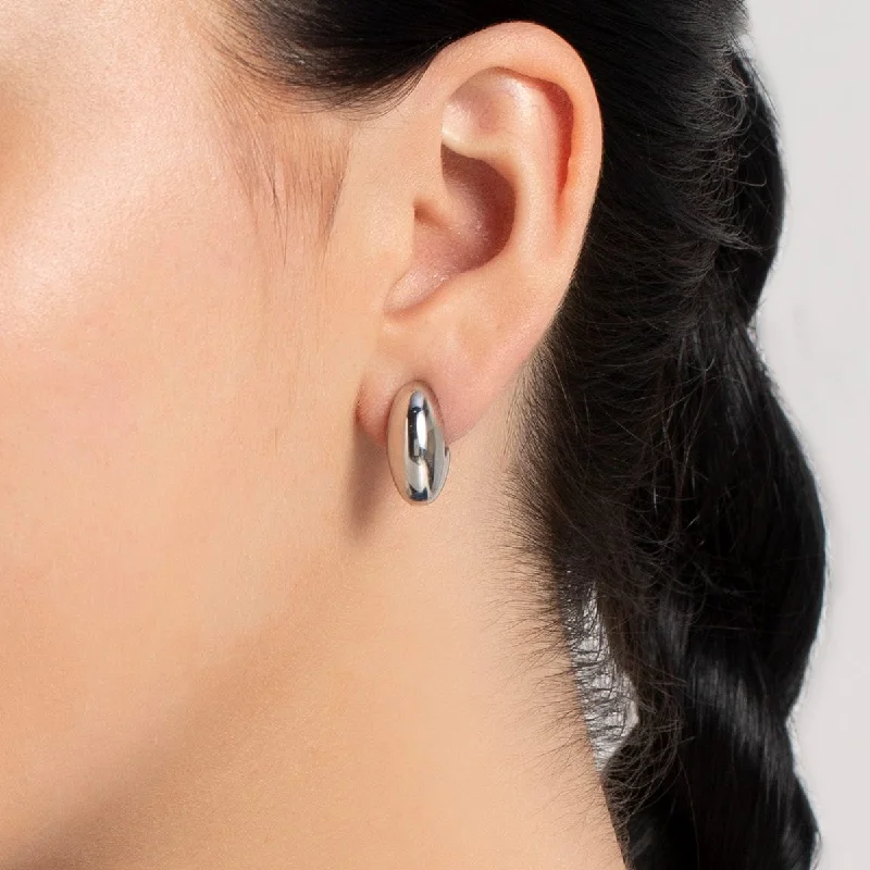 Best hoop earrings with blackened metal for an edgy and bold appearance-Trendy Earring 162983