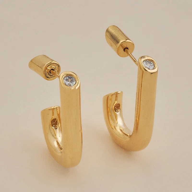 Best hoop earrings with matte finish for a sophisticated, understated design-Trendy Earring 163181